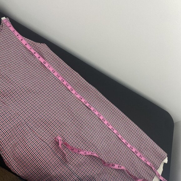 J. Crew Women's Plaid Pencil Dress Size 2 Red Black Mini Check Cotton Sleeveless - Picture 11 of 12